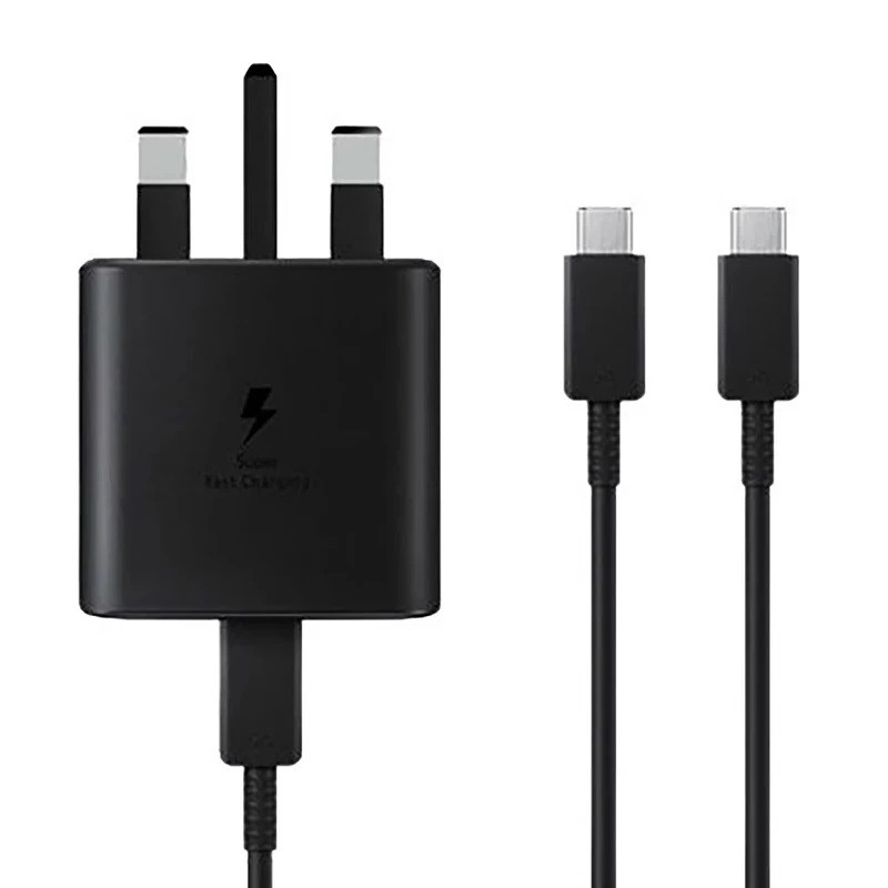 شارژر دیواری 25 وات مدل pd 2024 25w به همراه کابل USB-c