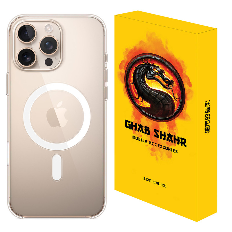 کاور قاب شهر مدل MGSAFE مناسب برای گوشی موبایل اپل iPhone 16 Pro Max