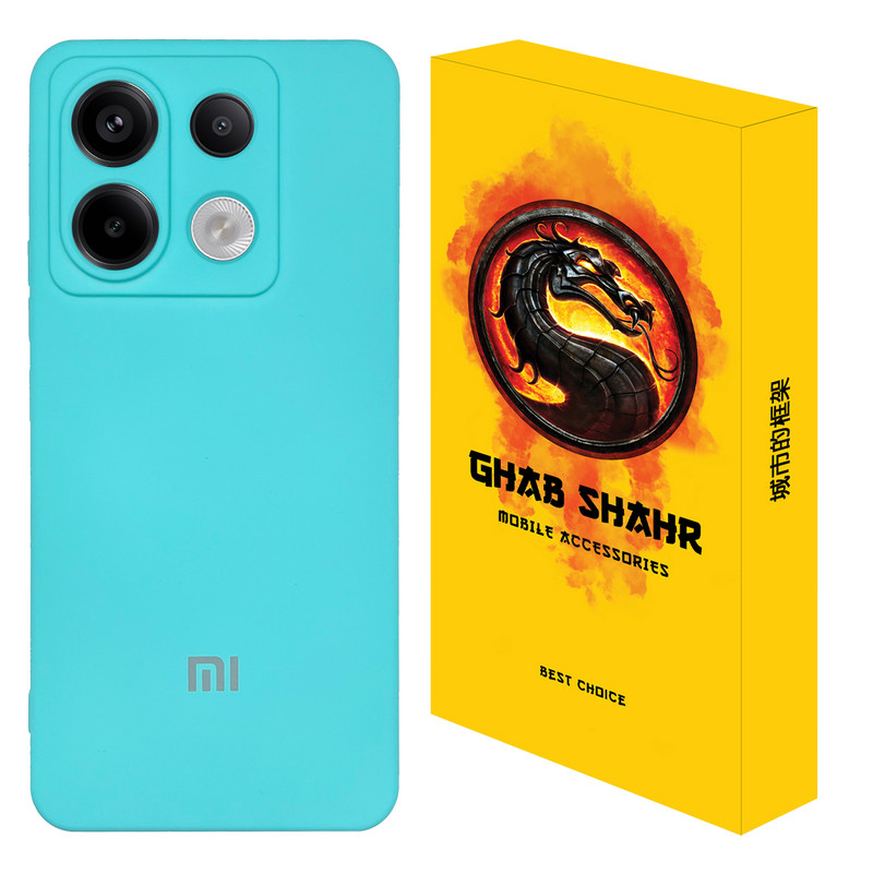 کاور قاب شهر مدل سیلیکونی مناسب برای گوشی موبایل شیائومی Redmi Note 13 Pro 5G / Poco X6