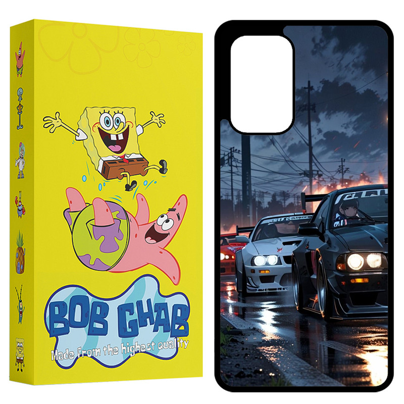 کاور باب قاب طرح ماشین مدل BCPA53 مناسب برای گوشی موبایل سامسونگ Galaxy A53 5G