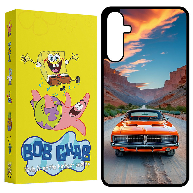 کاور باب قاب طرح ماشین مدل BCPA14 مناسب برای گوشی موبایل سامسونگ Galaxy A14 4G / A14 5G / M14 5G