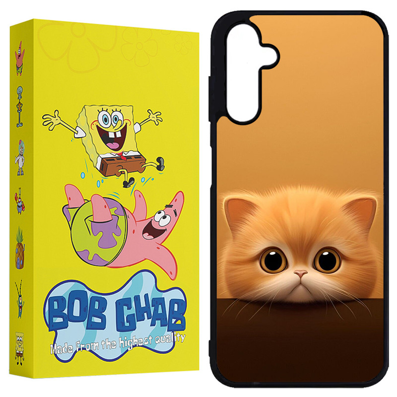 کاور باب قاب طرح گربه مدل BCPA25 مناسب برای گوشی موبایل سامسونگ Galaxy A25