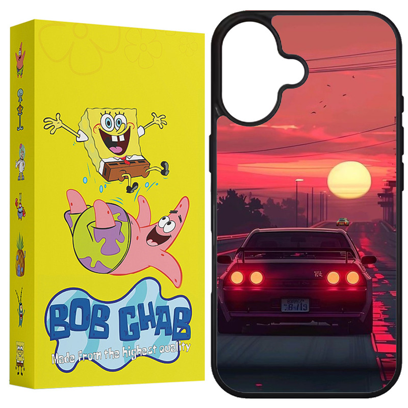 کاور باب قاب طرح ماشین مدل B16PL مناسب برای گوشی موبایل اپل iPhone 16 Plus