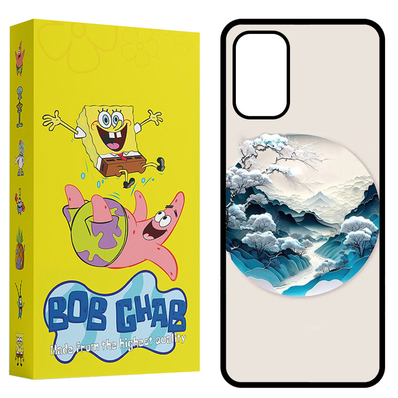 کاور باب قاب طرح طبیعت مدل CPA32B مناسب برای گوشی موبایل سامسونگ Galaxy A32 4G