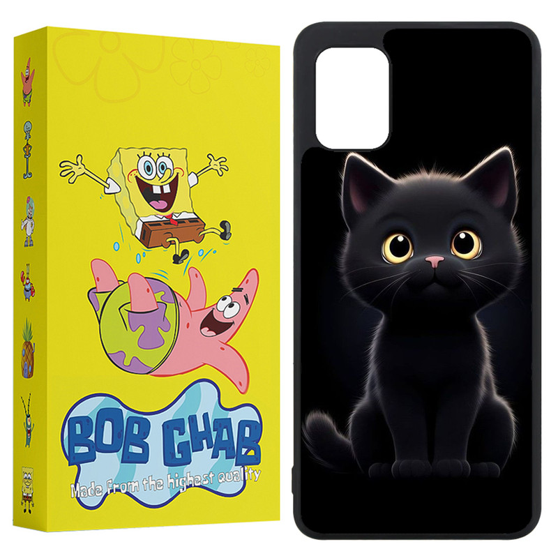 کاور باب قاب طرح گربه مدل BCPA31 مناسب برای گوشی موبایل سامسونگ Galaxy A31