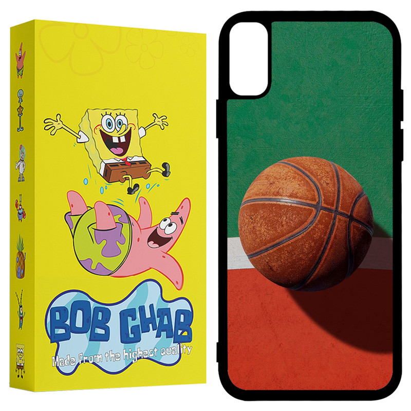کاور باب قاب طرح بسکتبال مدل BCPX مناسب برای گوشی موبایل اپل iPhone X / XS