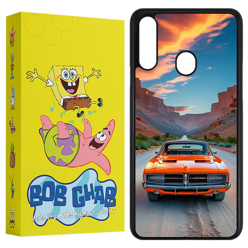 کاور باب قاب طرح ماشین مدل BCPA20S مناسب برای گوشی موبایل سامسونگ Galaxy A20s