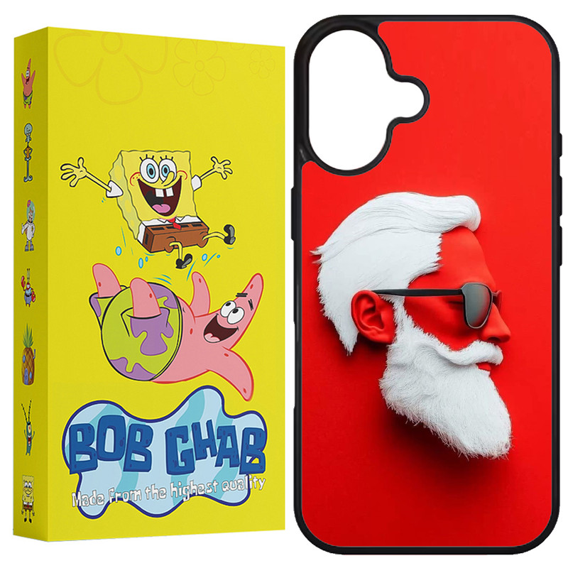 کاور باب قاب طرح چهره مدل B16PL مناسب برای گوشی موبایل اپل iPhone 16 Plus
