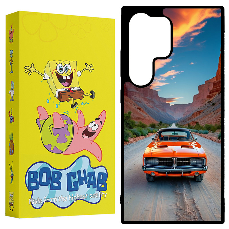 کاور باب قاب طرح ماشین مدل BCPD24U مناسب برای گوشی موبایل سامسونگ Galaxy S24 Ultra 5G
