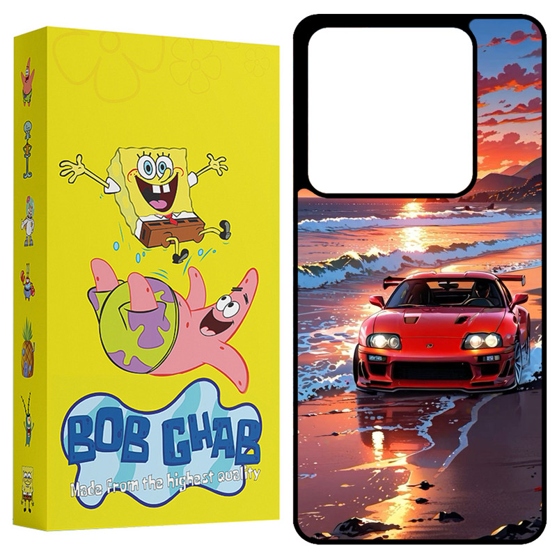 کاور باب قاب طرح ماشین مدل BCPX6 مناسب برای گوشی موبایل شیائومی Redmi Note 13 Pro 5G / Poco X6 5G