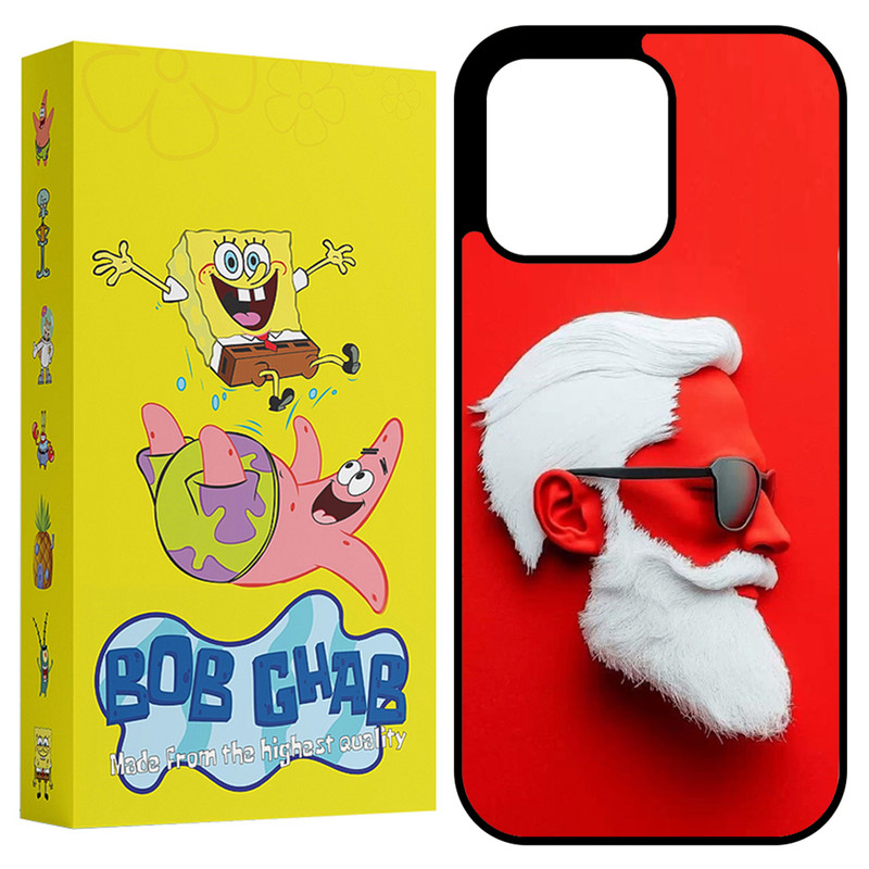 کاور باب قاب طرح چهره مدل BCP16P مناسب برای گوشی موبایل اپل iPhone 16 Pro