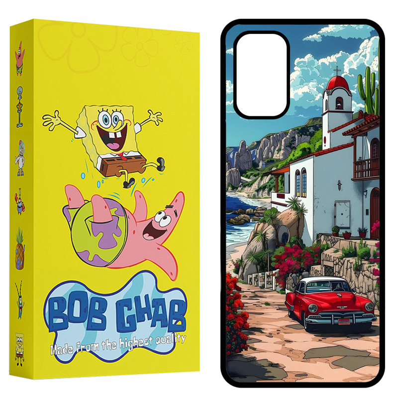 کاور باب قاب طرح ماشین مدل CPA32B مناسب برای گوشی موبایل سامسونگ Galaxy A32 4G