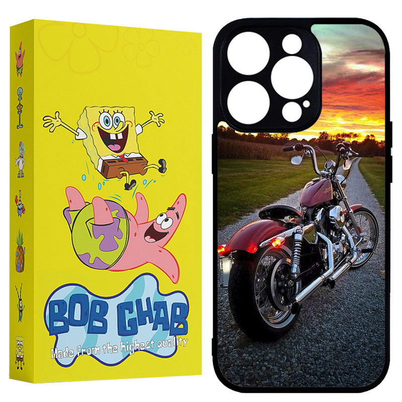 کاور باب قاب طرح موتور مدل BCP15P مناسب برای گوشی موبایل اپل iPhone 15 Pro