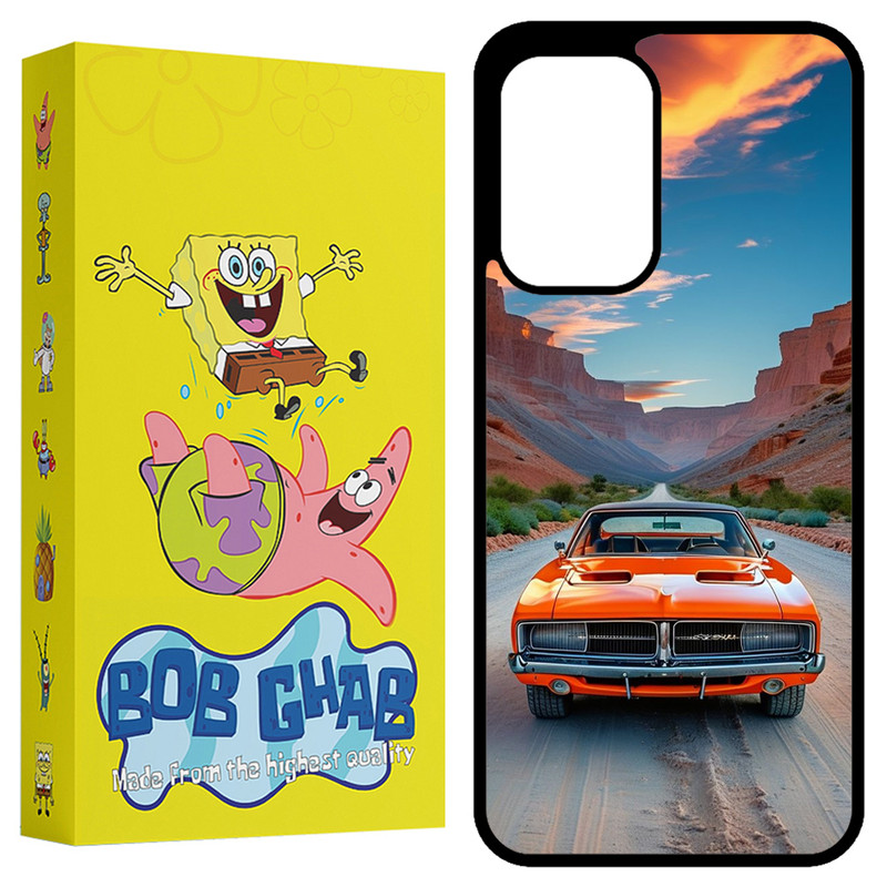 کاور باب قاب طرح ماشین مدل BCPA33 مناسب برای گوشی موبایل سامسونگ Galaxy A33 5G