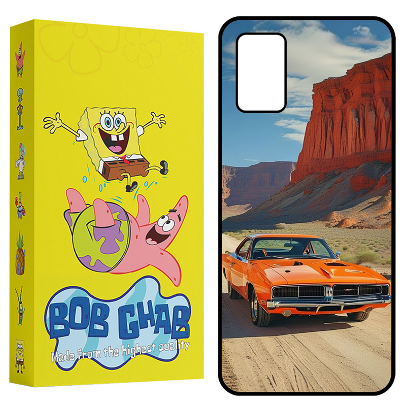 کاور باب قاب طرح ماشین مدل BCPA03S مناسب برای گوشی موبایل سامسونگ Galaxy A02s / M02s / A03s / F02s