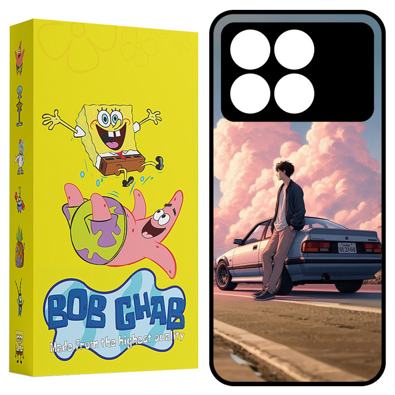 کاور باب قاب طرح ماشین مدل BCPK70P مناسب برای گوشی موبایل شیائومی Redmi K70 Pro 5G / Poco X6 Pro