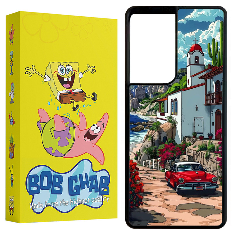 کاور باب قاب طرح ماشین مدل BCPS21U مناسب برای گوشی موبایل سامسونگ Galaxy S21 Ultra 5G