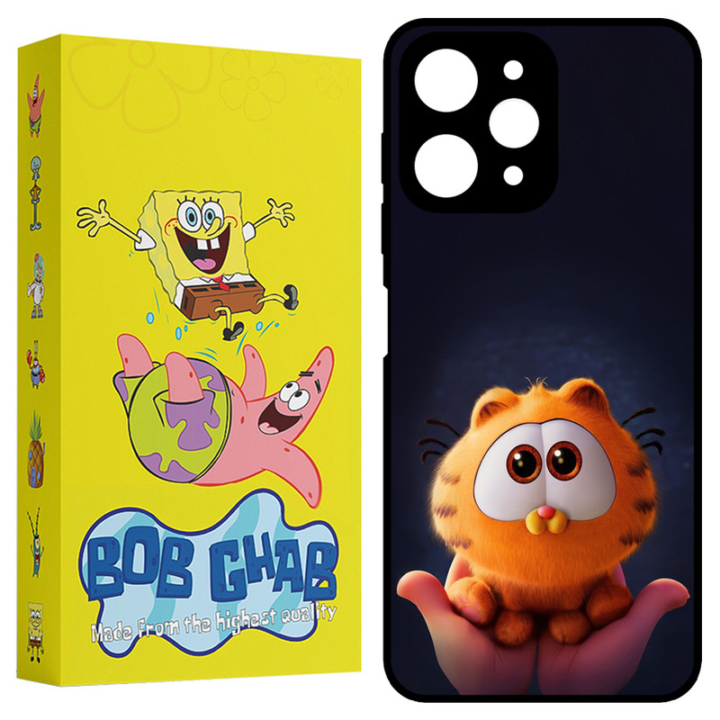 کاور باب قاب طرح گارفیلد مدل BCPN12 مناسب برای گوشی موبایل شیائومی Redmi Note 12 4G