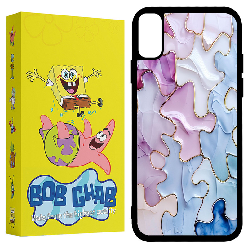 کاور باب قاب طرح پازل مدل BCPX مناسب برای گوشی موبایل اپل iPhone X / XS