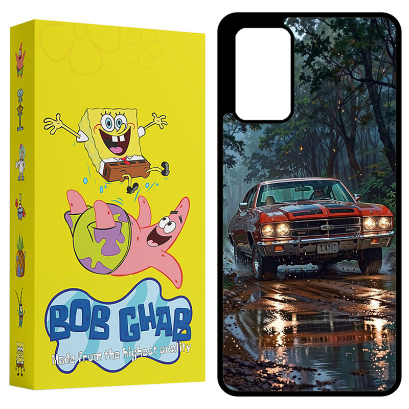 کاور باب قاب طرح ماشین مدل BCPA72 مناسب برای گوشی موبایل سامسونگ Galaxy A72 4G