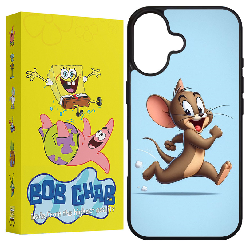 کاور باب قاب طرح جری مدل B16PL مناسب برای گوشی موبایل اپل iPhone 16 Plus