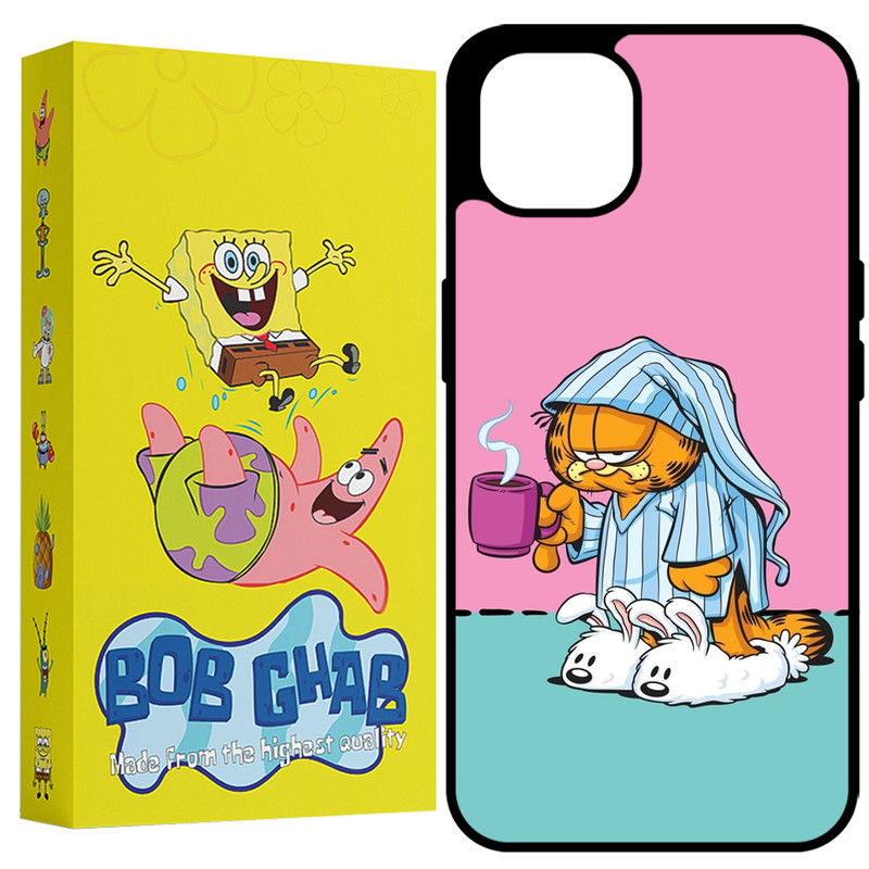 کاور باب قاب طرح گارفیلد مدل BCP13 مناسب برای گوشی موبایل اپل iPhone 13