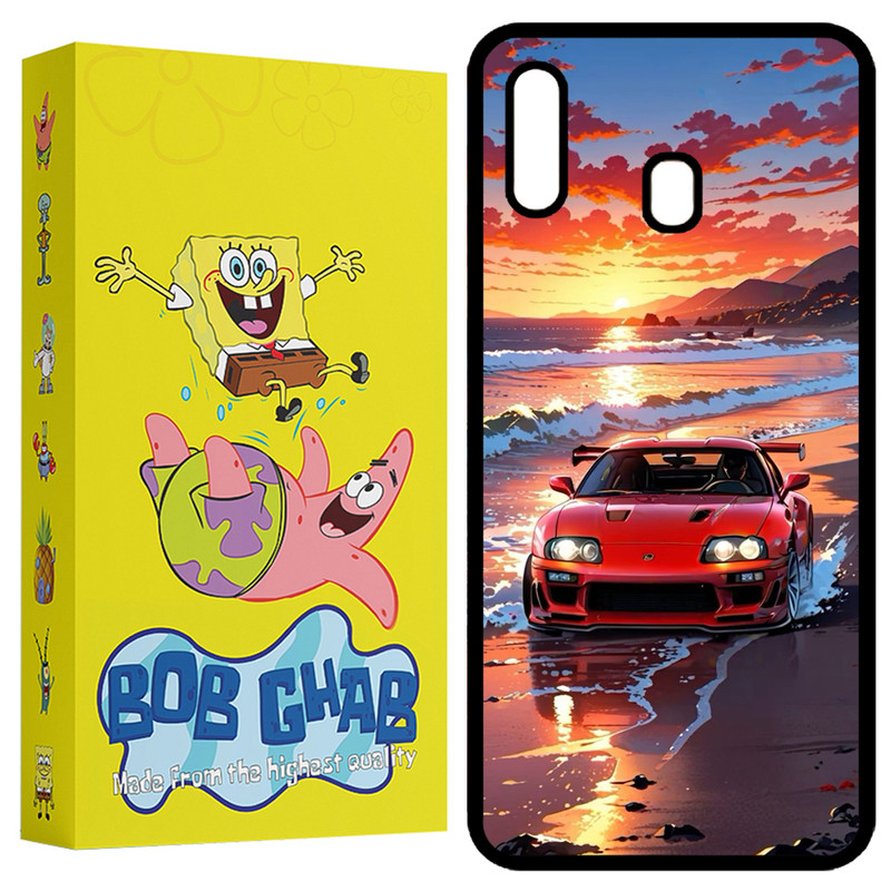 کاور باب قاب طرح ماشین مدل BCPA20 مناسب برای گوشی موبایل سامسونگ Galaxy A30 / A20 / M10s