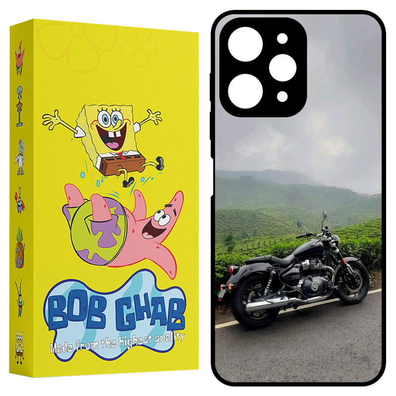 کاور باب قاب طرح موتور مدل BCPR12 مناسب برای گوشی موبایل شیائومی Redmi 12 4G / Redmi 12 5G / Poco M6 Pro 5G