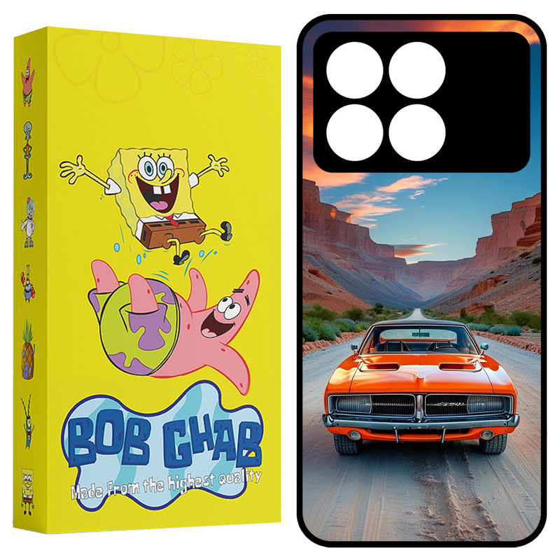 کاور باب قاب طرح ماشین مدل BCPK70P مناسب برای گوشی موبایل شیائومی Redmi K70 Pro 5G / Poco X6 Pro