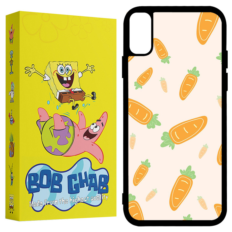 کاور باب قاب طرح هویج مدل BCPX مناسب برای گوشی موبایل اپل iPhone X / XS