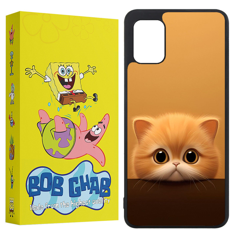 کاور باب قاب طرح گربه مدل BCPA31 مناسب برای گوشی موبایل سامسونگ Galaxy A31