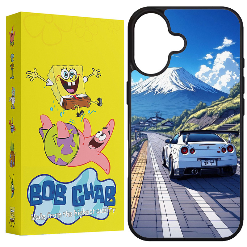 کاور باب قاب طرح ماشین مدل B16PL مناسب برای گوشی موبایل اپل iPhone 16 Plus