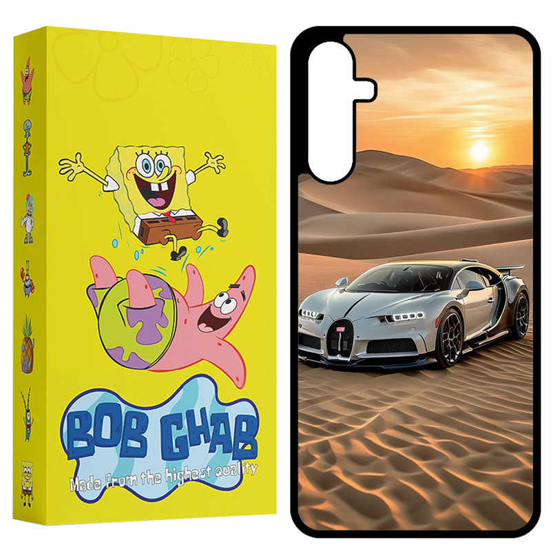 کاور باب قاب طرح ماشین مدل BCPA24 مناسب برای گوشی موبایل سامسونگ Galaxy A24 4G