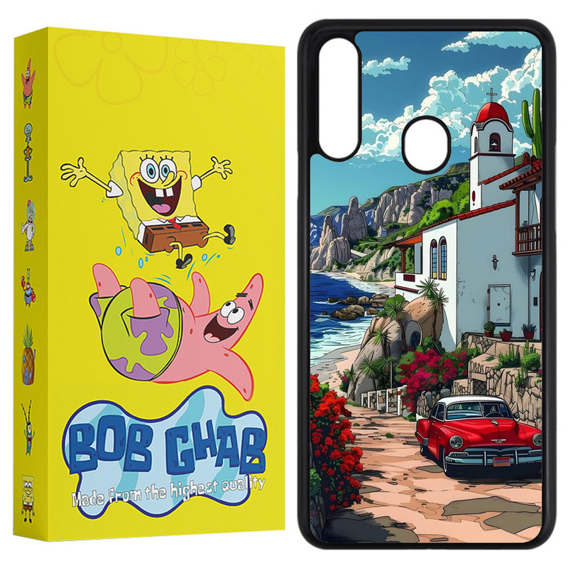 کاور باب قاب طرح ماشین مدل BCPA20S مناسب برای گوشی موبایل سامسونگ Galaxy A20s