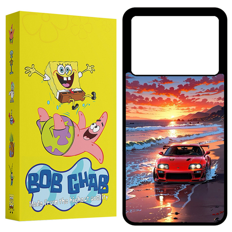 کاور باب قاب طرح ماشین مدل BCPX6P مناسب برای گوشی موبایل شیائومی Poco X6 Pro 5G / Redmi K70E
