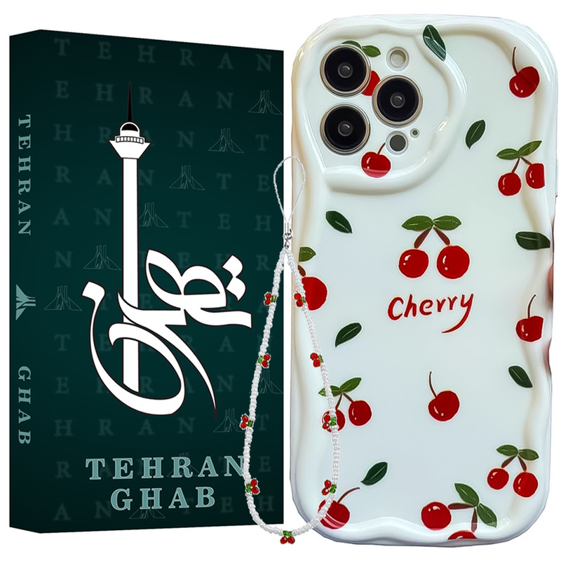 کاور تهران قاب مدل ALBT مناسب برای گوشی موبایل اپل iPhone 15 Pro به همراه بند آویز