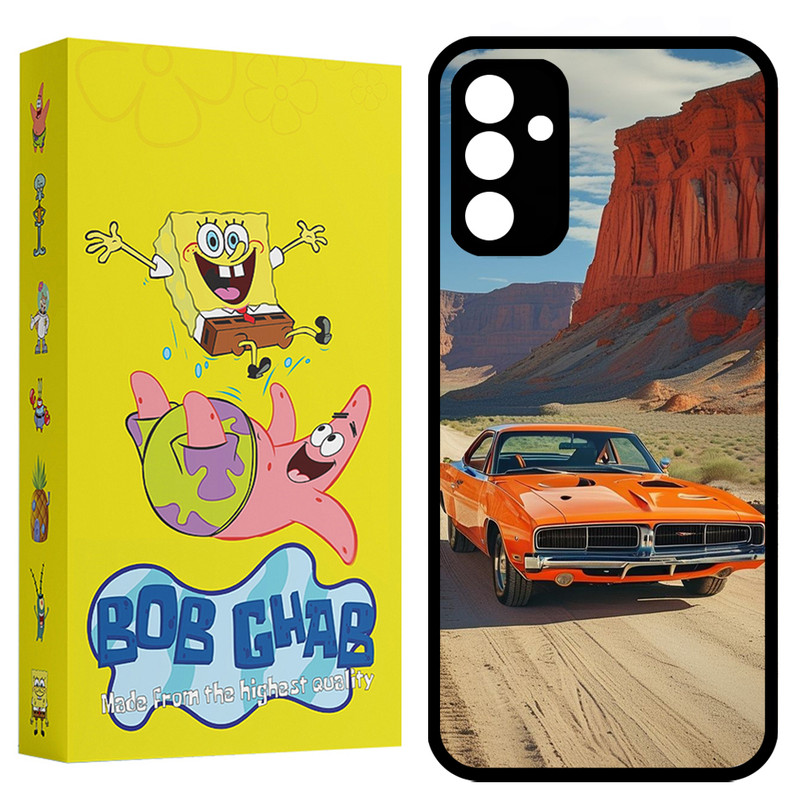 کاور باب قاب طرح ماشین مدل BCPA34 مناسب برای گوشی موبایل سامسونگ Galaxy A34 5G