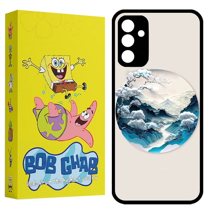 کاور باب قاب طرح طبیعت مدل BCPA34 مناسب برای گوشی موبایل سامسونگ Galaxy A34 5G
