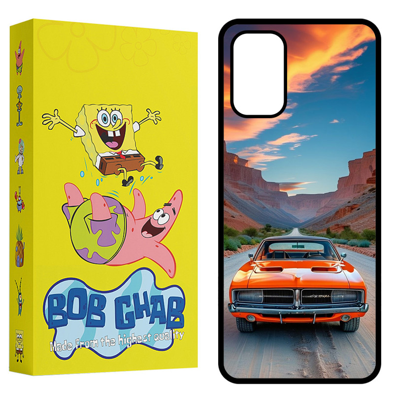 کاور باب قاب طرح ماشین مدل CPA32B مناسب برای گوشی موبایل سامسونگ Galaxy A32 4G