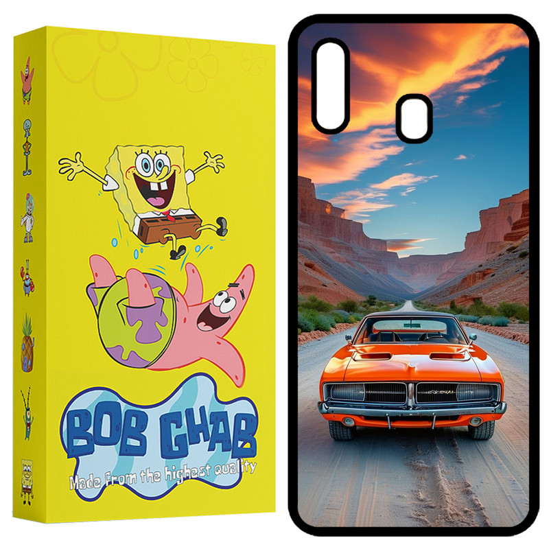 کاور باب قاب طرح ماشین مدل BCPA20 مناسب برای گوشی موبایل سامسونگ Galaxy A30 / A20 / M10s