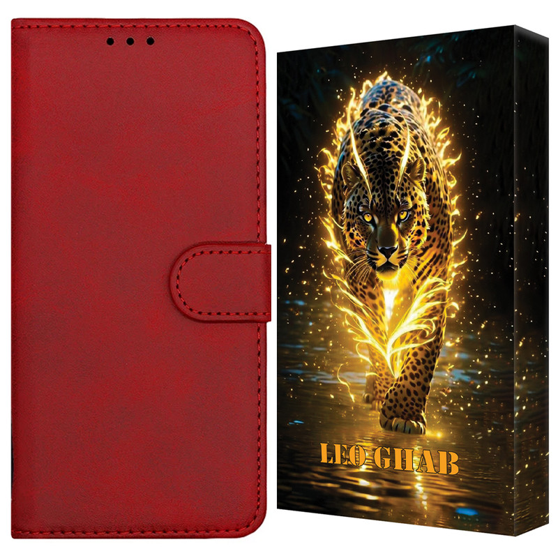 کیف کلاسوری لئو قاب مدل KIFNL مناسب برای گوشی موبایل شیائومی Redmi 13 4G / Redmi 13 5G / Redmi Note 13R / Poco M6 4G