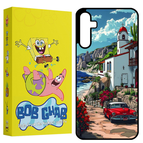 کاور باب قاب طرح ماشین مدل BCPA35 مناسب برای گوشی موبایل سامسونگ Galaxy A35 5G