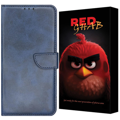 کیف کلاسوری رد قاب مدل KKR مناسب برای گوشی موبایل شیائومی Redmi Note 8