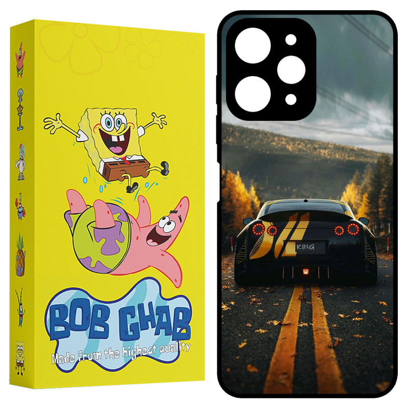 کاور باب قاب طرح ماشین مدل BCPN12 مناسب برای گوشی موبایل شیائومی Redmi Note 12 4G