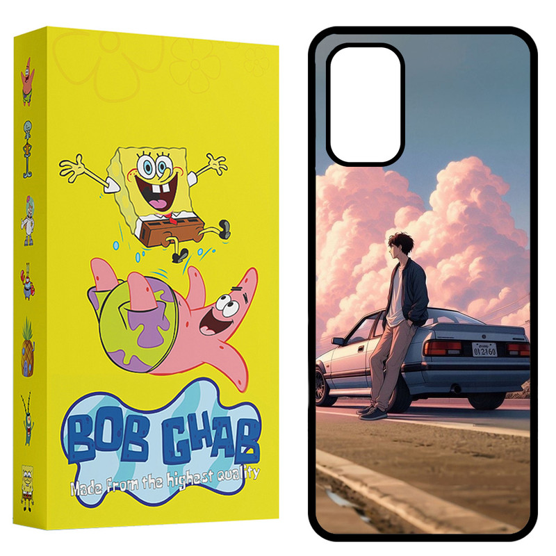 کاور باب قاب طرح ماشین مدل CPA32B مناسب برای گوشی موبایل سامسونگ Galaxy A32 4G