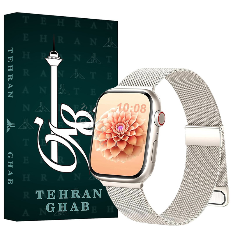 بند تهران قاب مدل MILT مناسب برای اپل واچ Watch Series 10 42mm