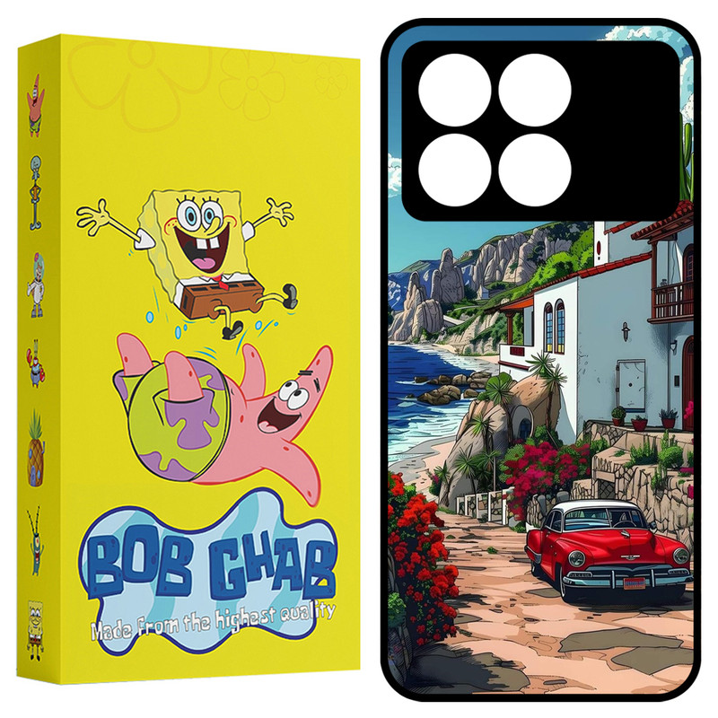 کاور باب قاب طرح ماشین مدل BCPK70P مناسب برای گوشی موبایل شیائومی Redmi K70 Pro 5G / Poco X6 Pro