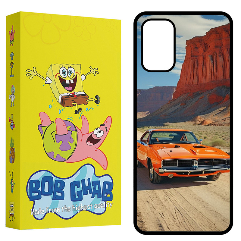 کاور باب قاب طرح ماشین مدل CPA32B مناسب برای گوشی موبایل سامسونگ Galaxy A32 4G