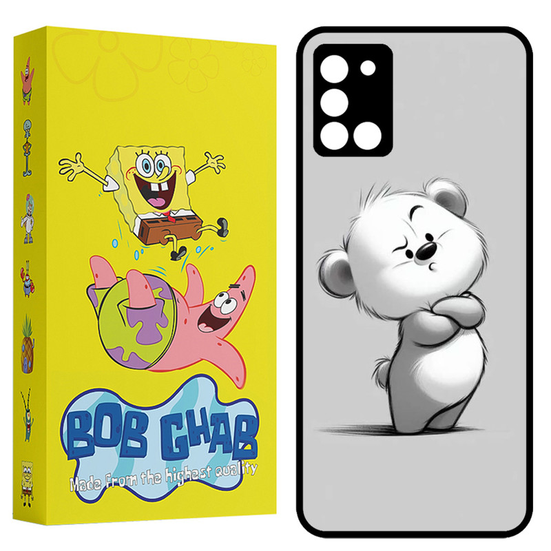 کاور باب قاب طرح خرس مدل BCPA31 مناسب برای گوشی موبایل سامسونگ Galaxy A31