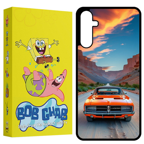 کاور باب قاب طرح ماشین مدل BCPA24 مناسب برای گوشی موبایل سامسونگ Galaxy A24 4G